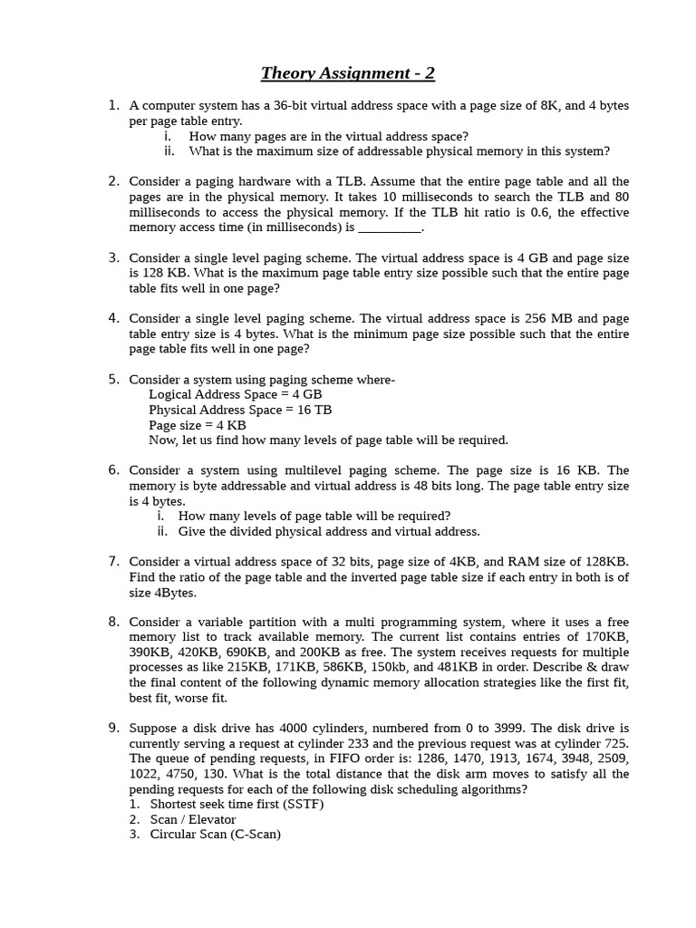 Assignment 3 | PDF | Computer Engineering | Computer Architecture