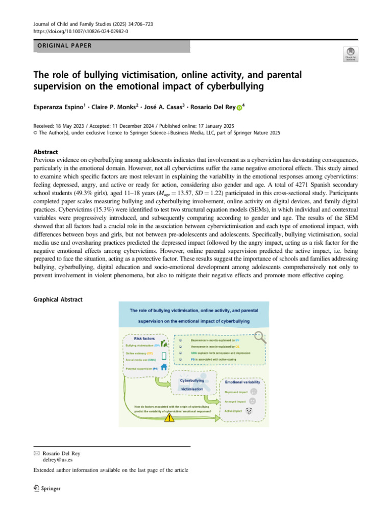 Ciberbullying CN | PDF | Cyberbullying | Adolescence