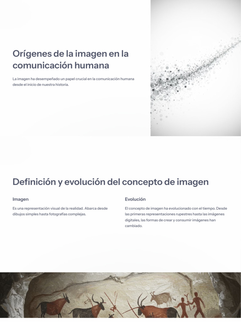 Origenes de La Imagen en La Comunicacion Humana | PDF | Comunicación ...