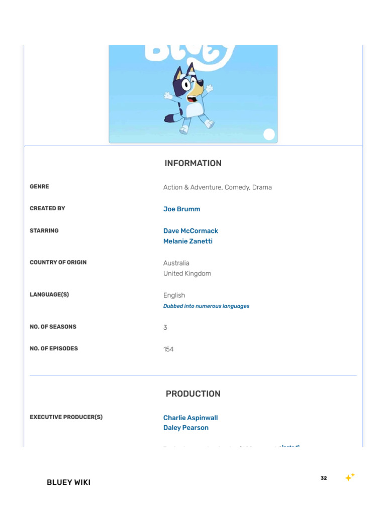 Bluey - TV Series - Episode 2 - Show Script | PDF