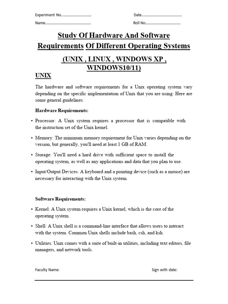 Os Exp Updated | PDF | Operating System | Linux