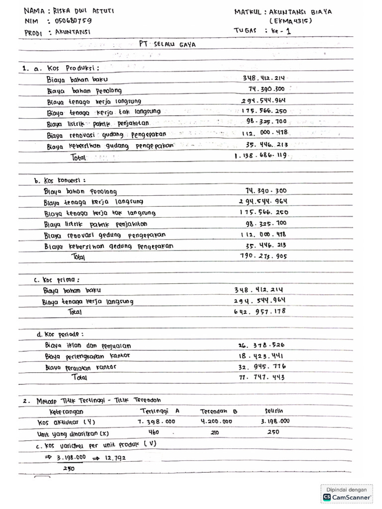 Tugas 1 Ekma4315 050680759 Riska Dwi Astuti | PDF