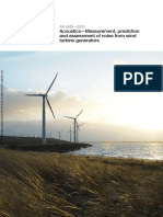 As 4959-2010 Acoustics - Measurement Prediction and Assessment of Noise From Wind Turbine Generators