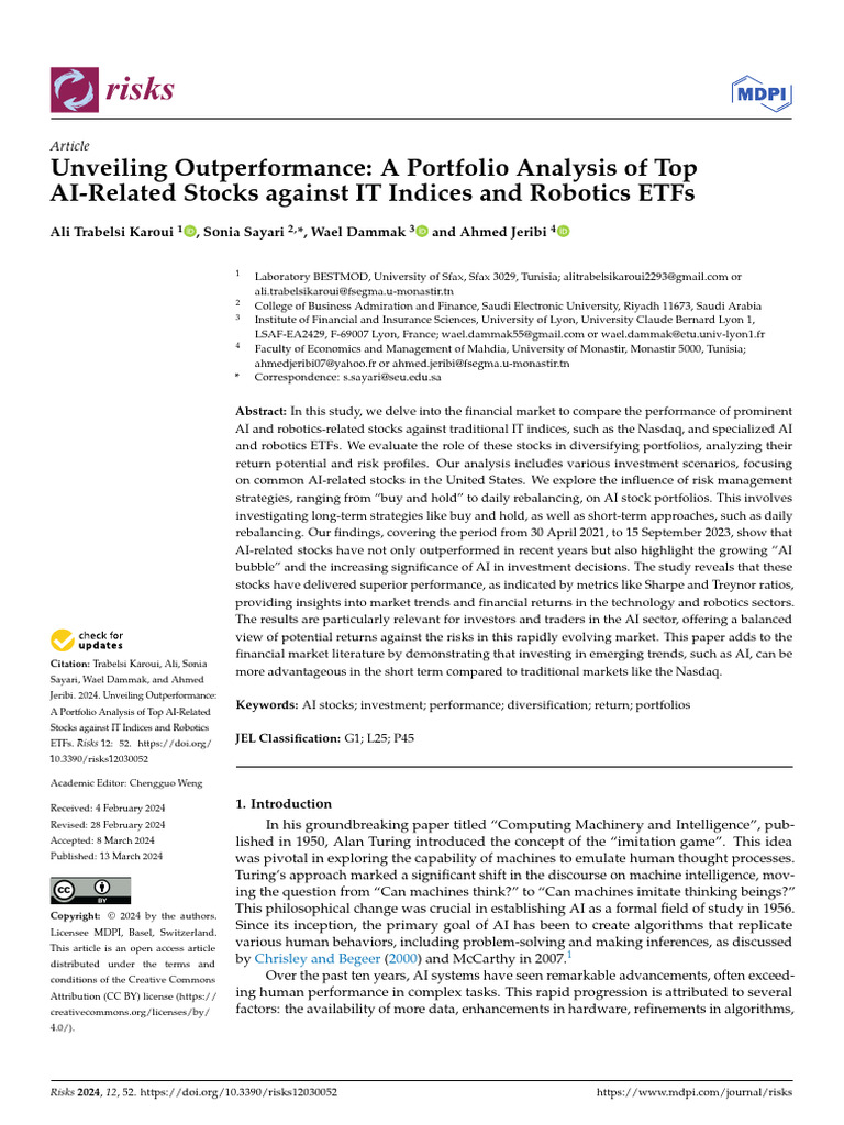 Unveiling Outperformance a Po | PDF | Investing | Diversification (Finance)