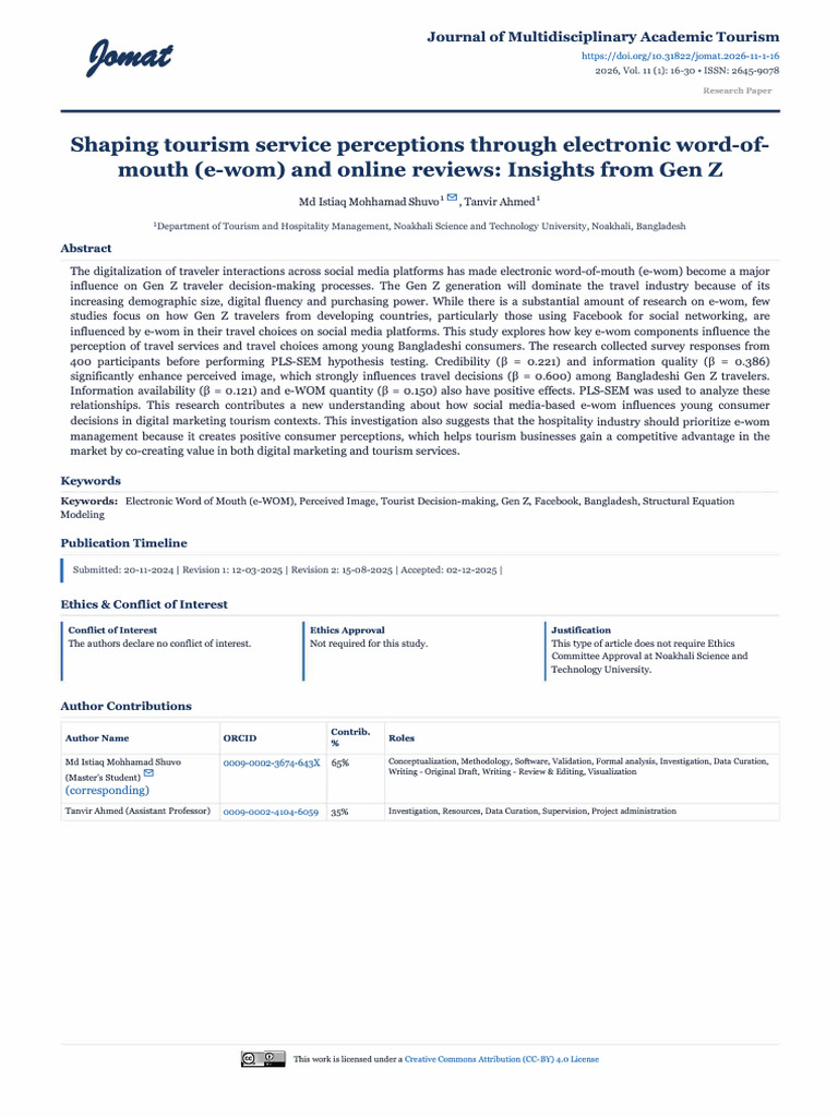 Paper for Final Proof | PDF | Data | Conflict Of Interest