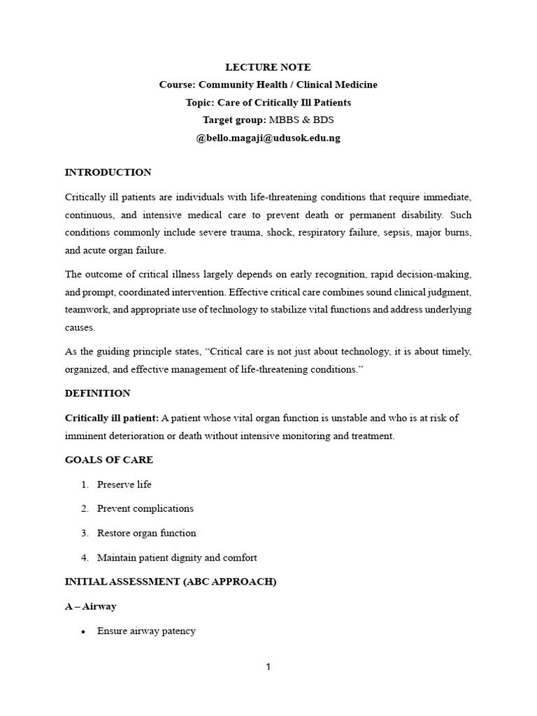 Lecture Note 6 | PDF