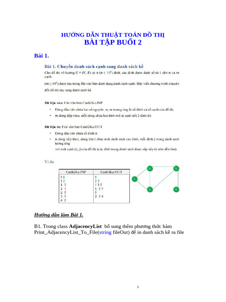 Huong Dan Thuc Hanh - Buoi 2 - TTDT | PDF