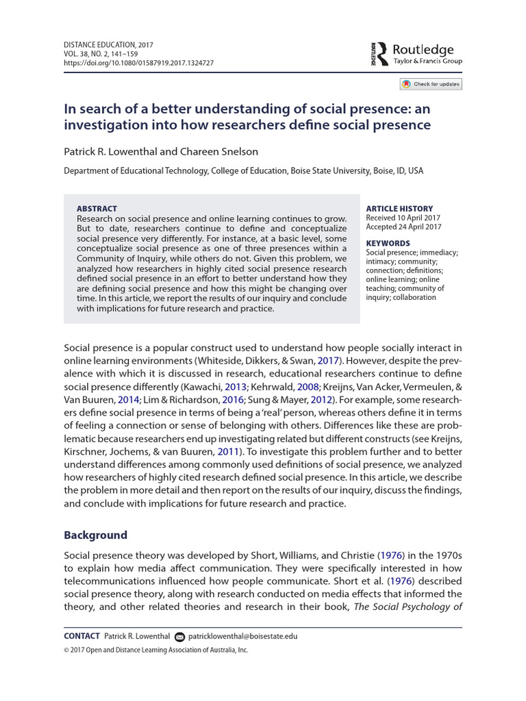 paper 4 | PDF | Educational Technology | Learning