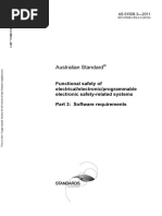 As 61508.3-2011 Functional Safety of Electrical Electronic Programmable Electronic Safety-Related Systems Sof