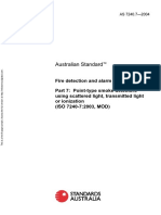 As 7240.7-2004 Fire Detection and Alarm Systems Point-Type Smoke Detectors Using Scattered Light Transmitted