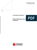 As IEC 60437-2005 Radio Interference Test On High-Voltage Insulators