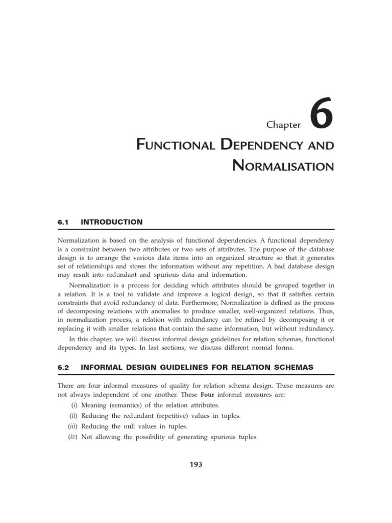 Relational database design | PDF