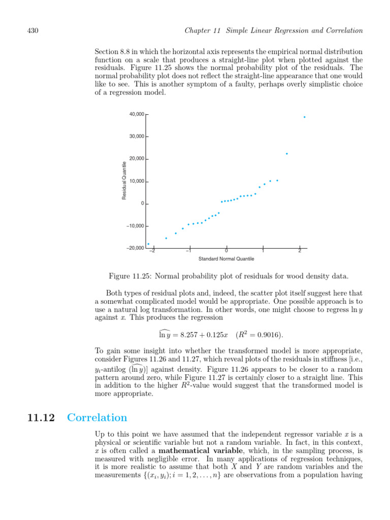 3 Correlation | PDF | Errors And Residuals | Regression Analysis