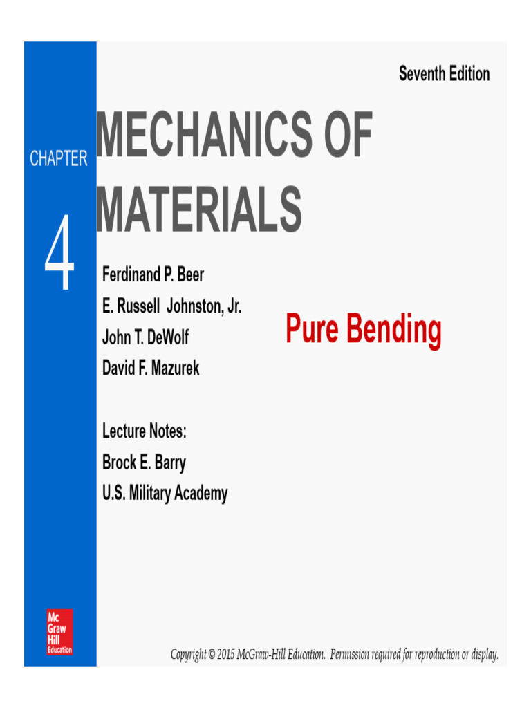 4 Pure Bending [Compatibility Mode] | PDF