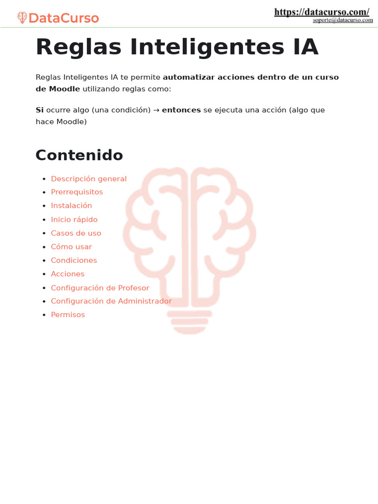 Smart Rules Ai | PDF | Moodle | Inteligencia artificial