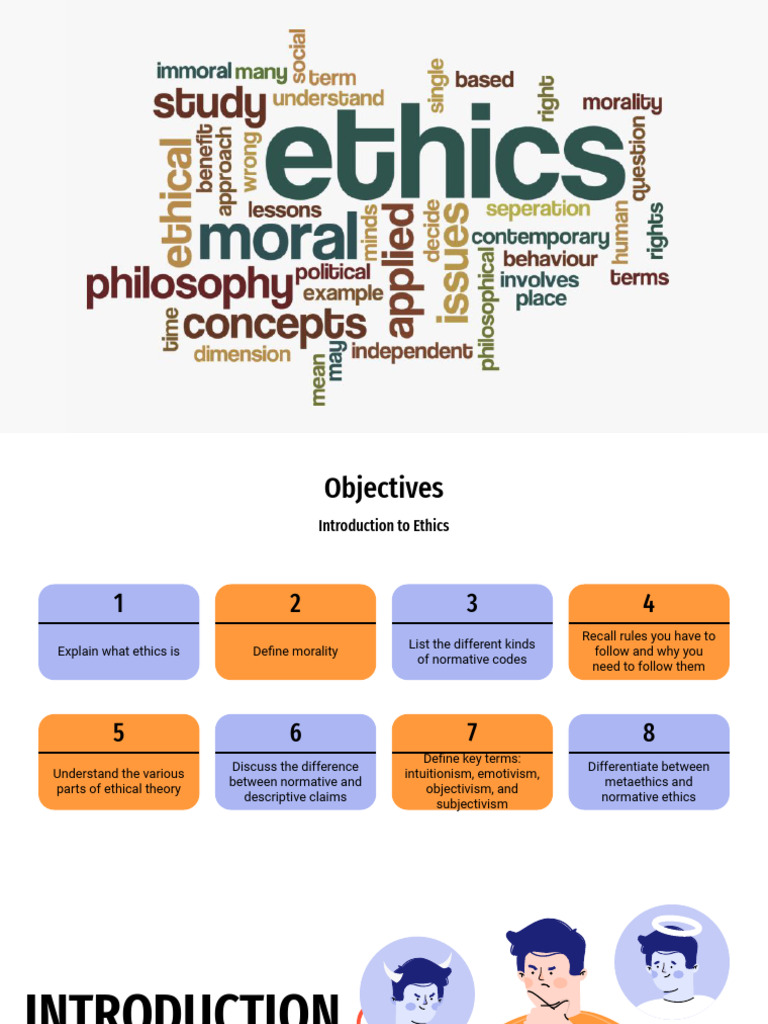 Introduction To Ethics | PDF | Morality | Epistemology