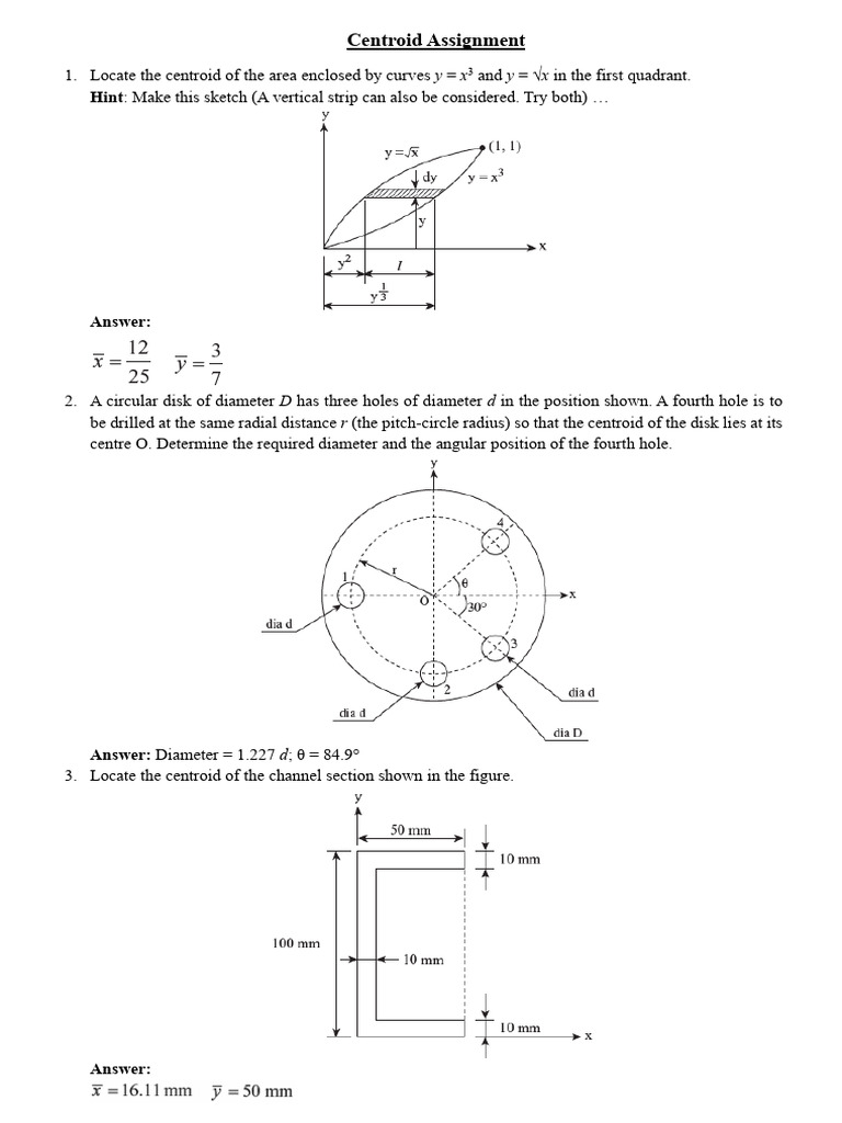 Centroid Assignment | PDF