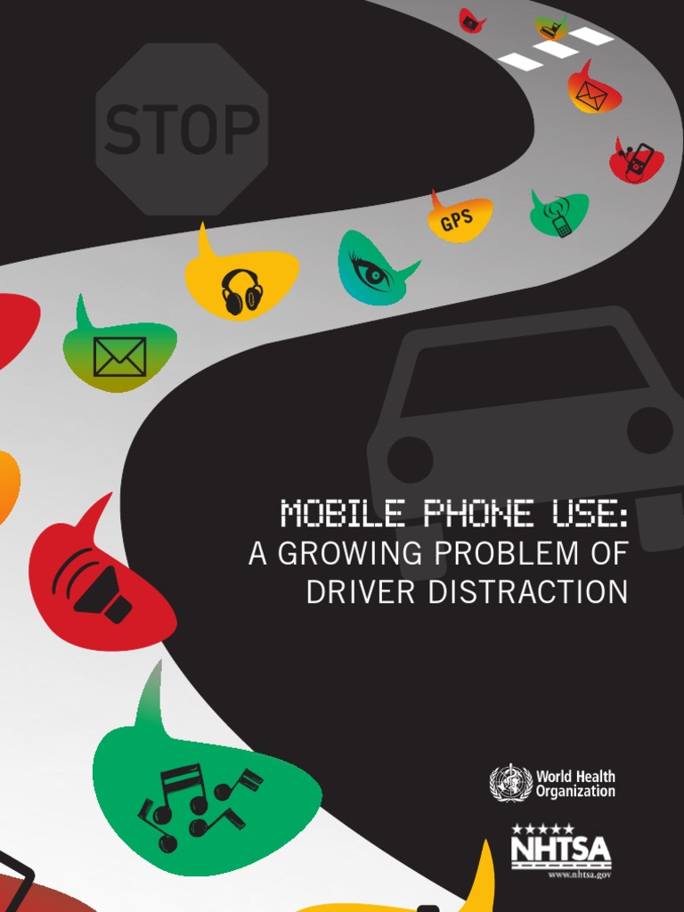 Distracted Driving 2011 Pdf Driving Mobile Phones