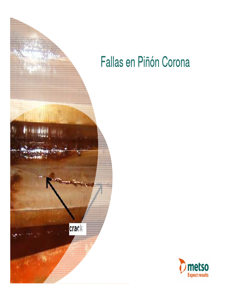 06-Fallas en Piñón Corona R | PDF | Fractura | Abrasivo