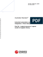As ISO 13584.24-2004 Industrial Automation Systems and Integration - Parts Library Logical Resource - Logical