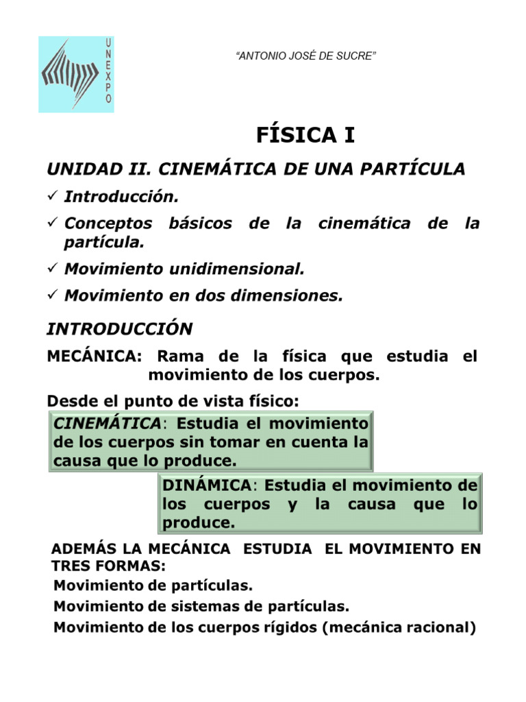 Cinemática | PDF
