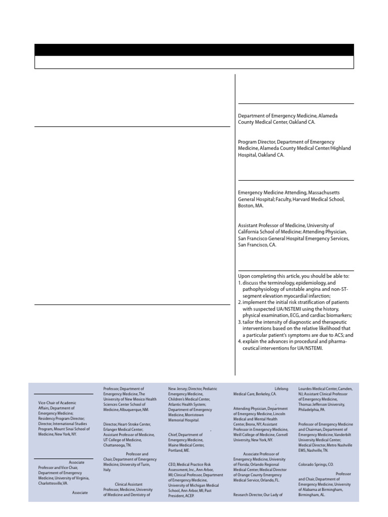 Evidence Based Risk Stratification of Patients With Suspecte | PDF ...