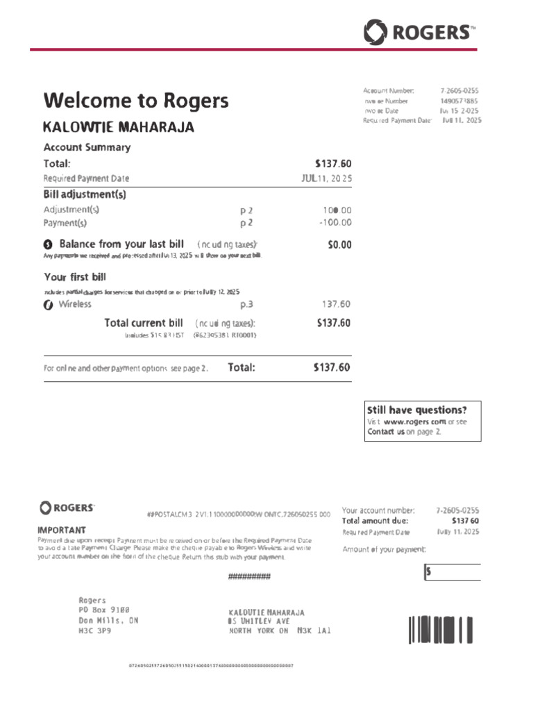 Roger Bill | PDF
