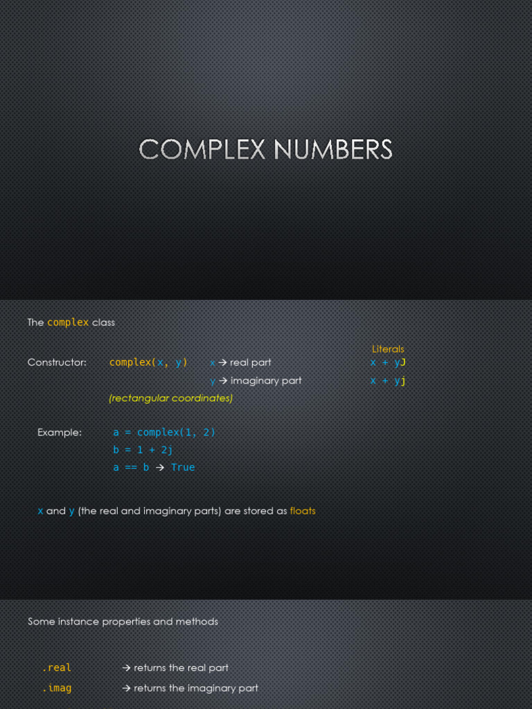 023 23 Complex Numbers | PDF | Complex Number | Exponential Function