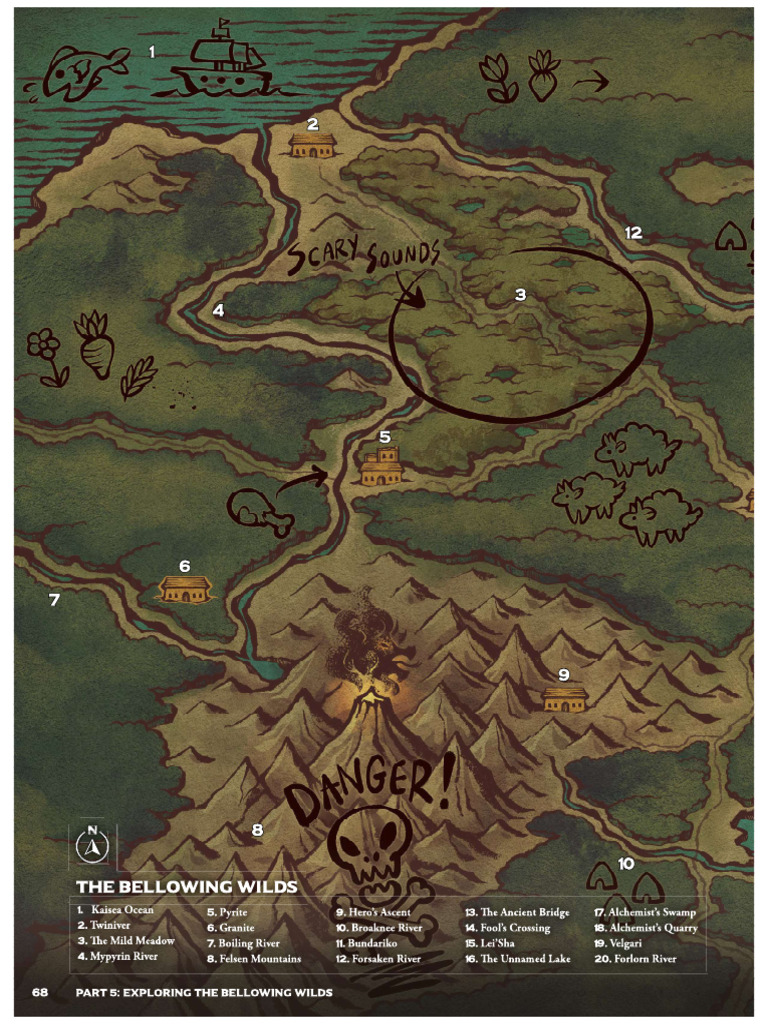 Fools Gold Player Map | PDF