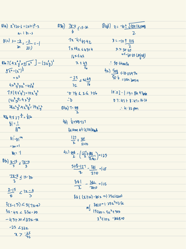 Emath Chap 1-4 Test | PDF