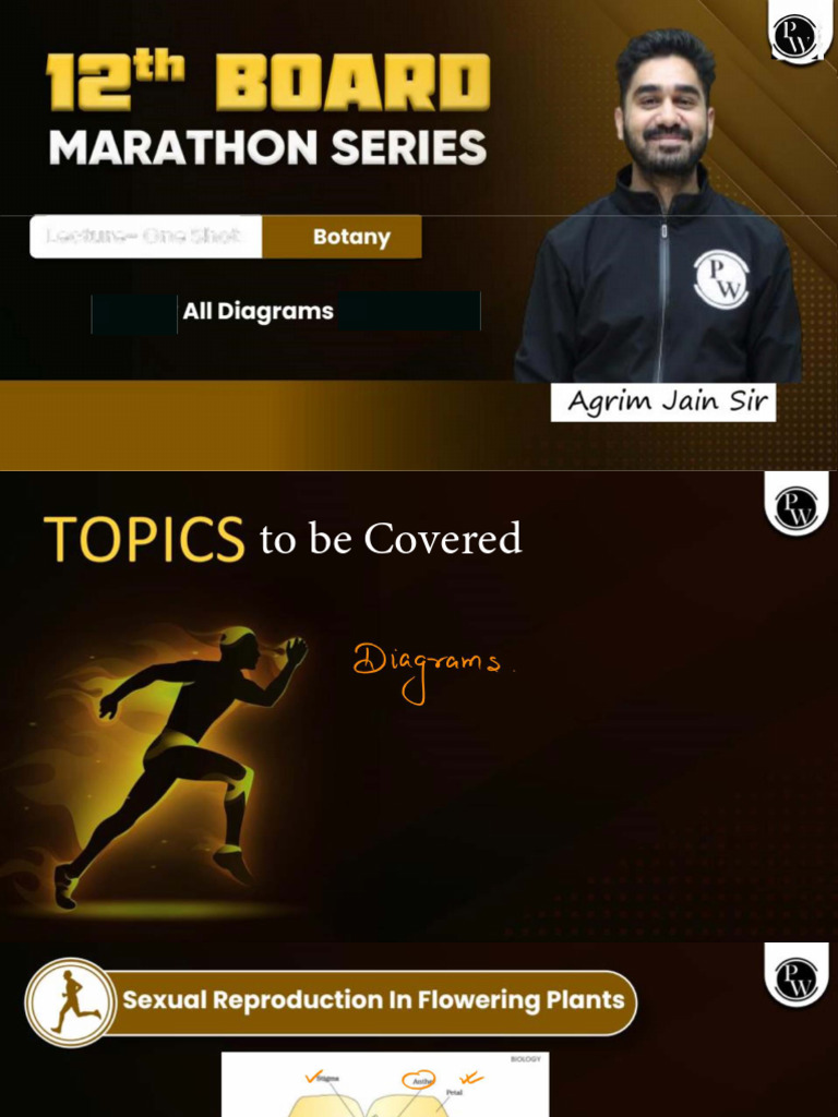 Diagrams Revision Class Notes Class 12th Marathon Series | PDF