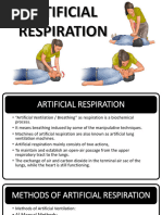 Artificial Respiration Methods Explained | PDF | Cardiopulmonary ...