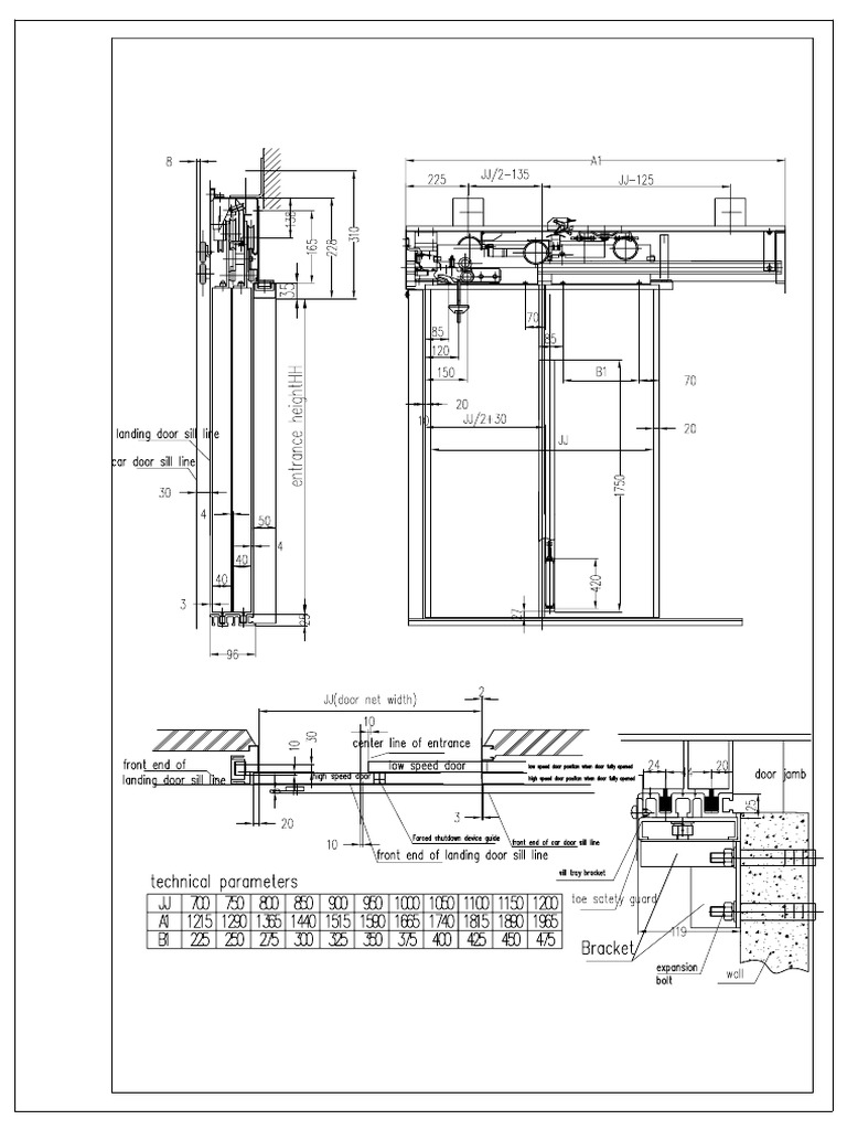 Install Drawing for Sill Brackets | PDF