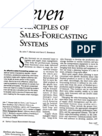 7 Principles of Forecasting