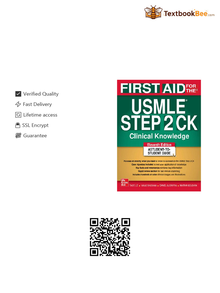 First Aid for the USMLE Step 2 CK Tao Le all chapters available | PDF ...