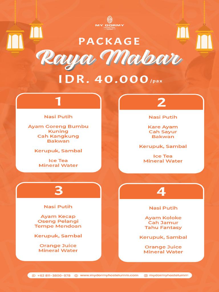 Menu HBH | PDF