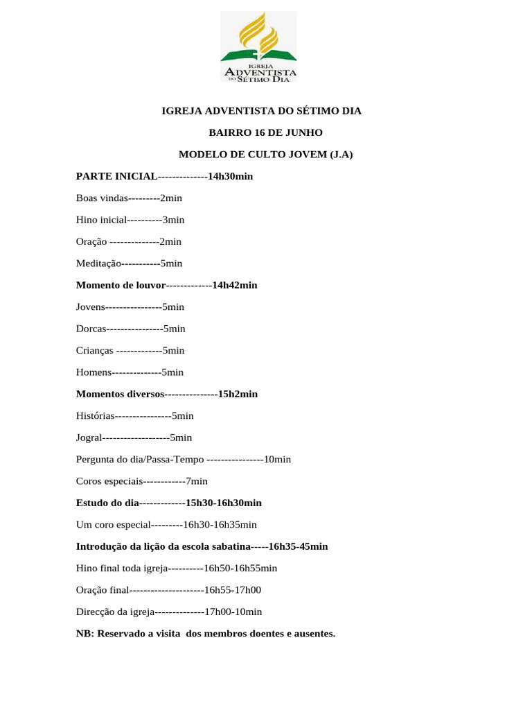 Modelo de JA | PDF