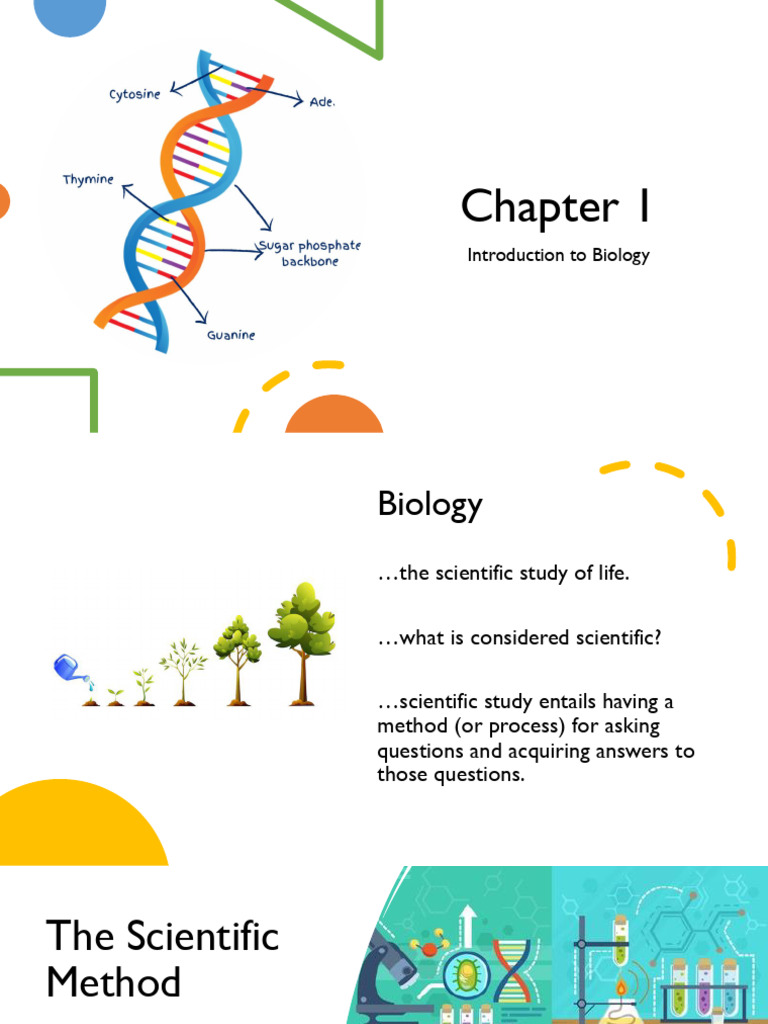 BIOL 189A Chapter 1 Lecturee | PDF