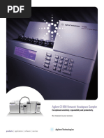 Agilent 8697 Headspace Sampler Guide | PDF | Gas Chromatography