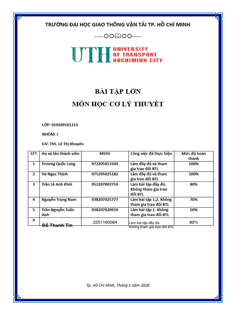 BTL NhomJ | PDF