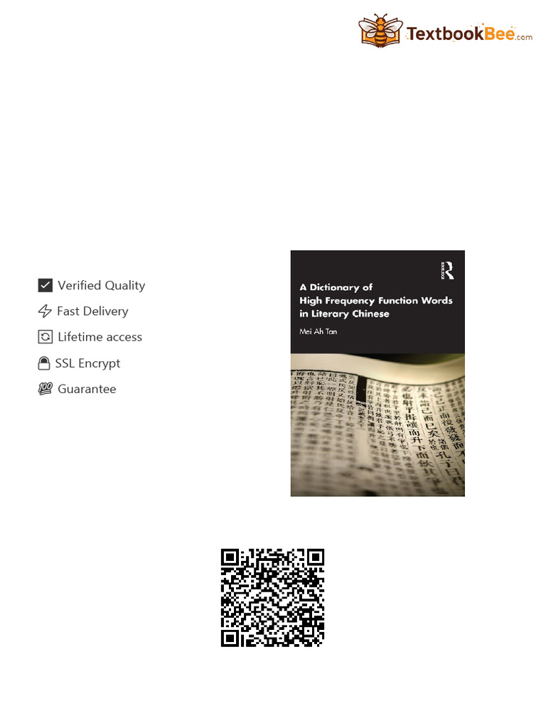 Where to download A Dictionary of High Frequency Function Words in ...
