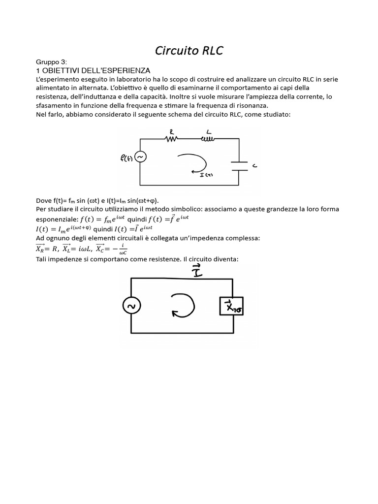 Circuito RLC | PDF