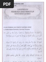 Bacaan Khutbah Jum At Tulisan Arab Pdf