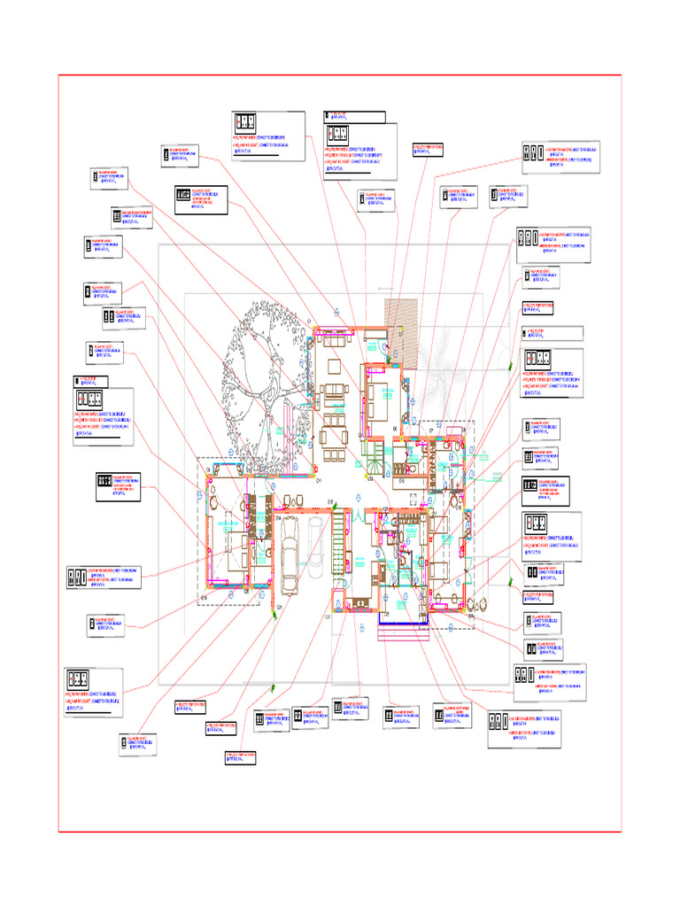 Ground Raw Power Drawing&LV Network Drawing | PDF