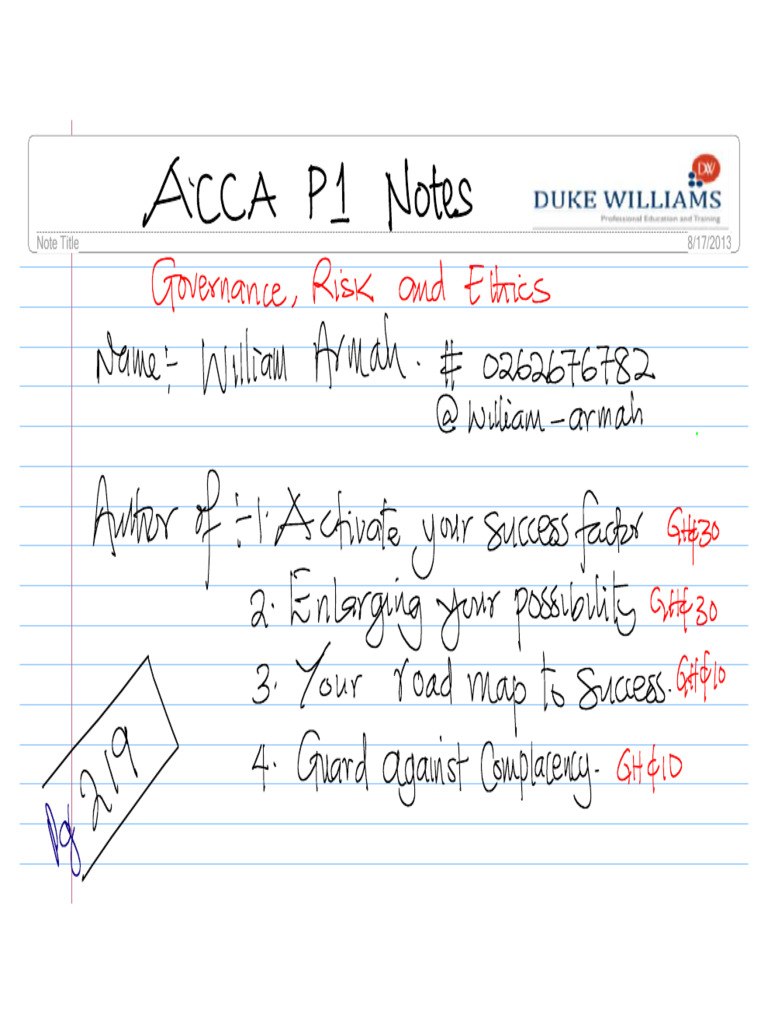 ACCA-P1-Main-Class-notes_Part1-of-3(2)_2 | PDF