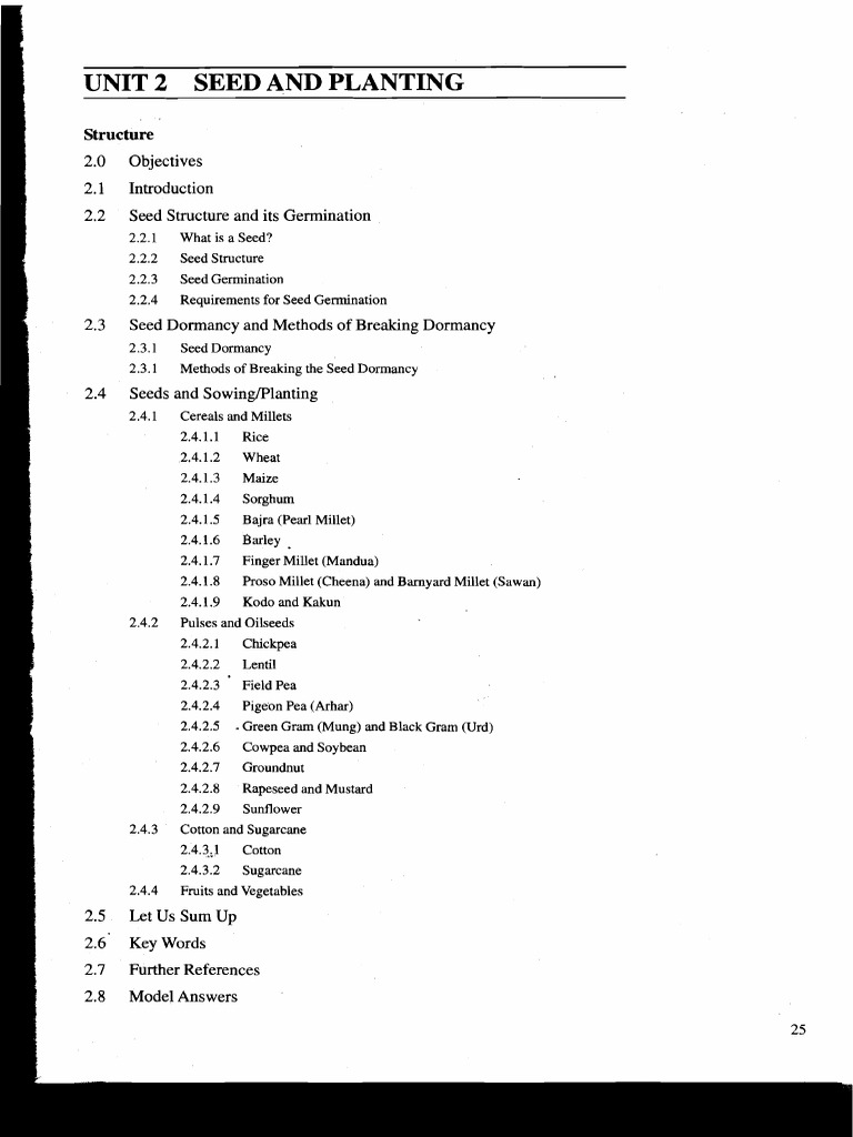 Seed Germination | PDF