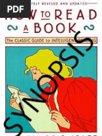 How To Read A Book Mortimer Adler | PDF | Liberal Arts Education | Learning