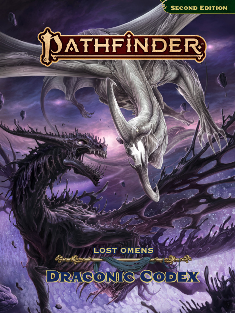 PF2e Paizo Lost Omens Draconic Codex PZO13007EOEF2025 | PDF | Dragon | Egg