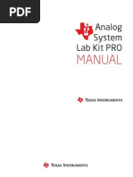 Analog System Lab Pro Manual