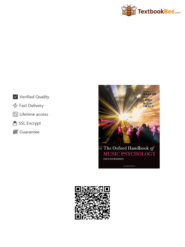 Get your The Oxford Handbook of Music Psychology Second Edition Oxford ...